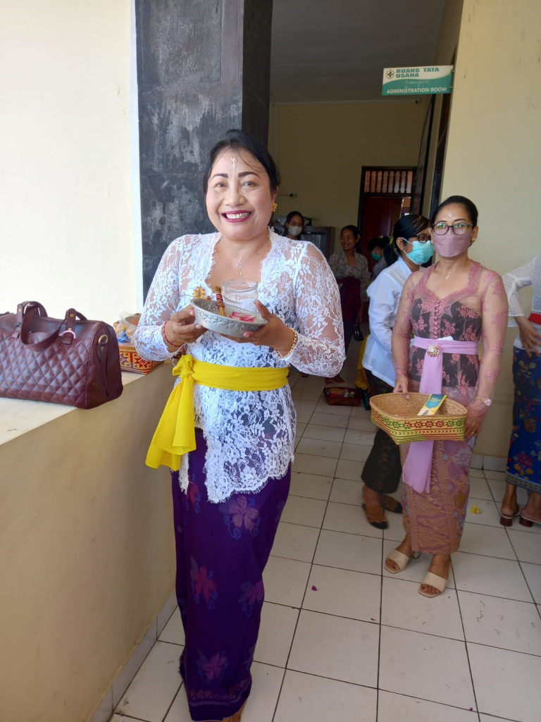 Tumpek Landep 05 November 2022, Odalan ring Puskesmas Kuta Selatan